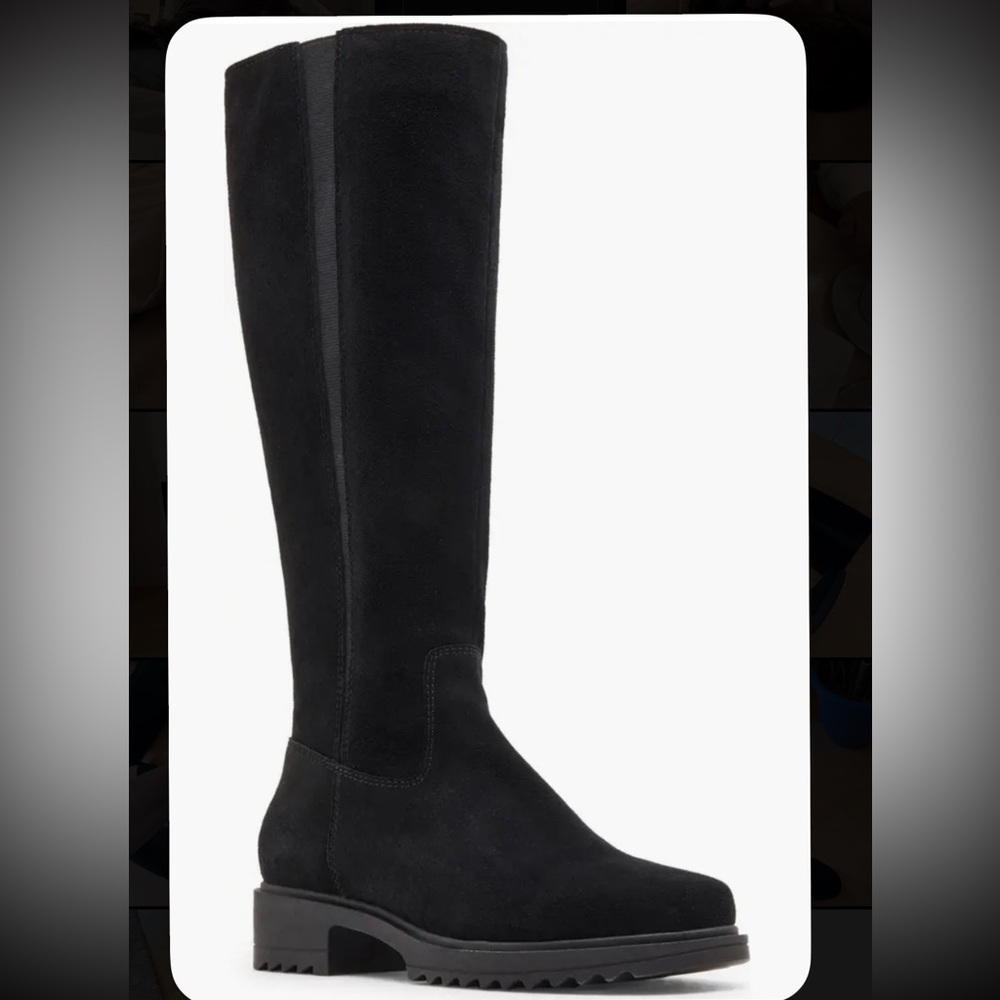 Blondo Waterproof Black Over the Knee Boots